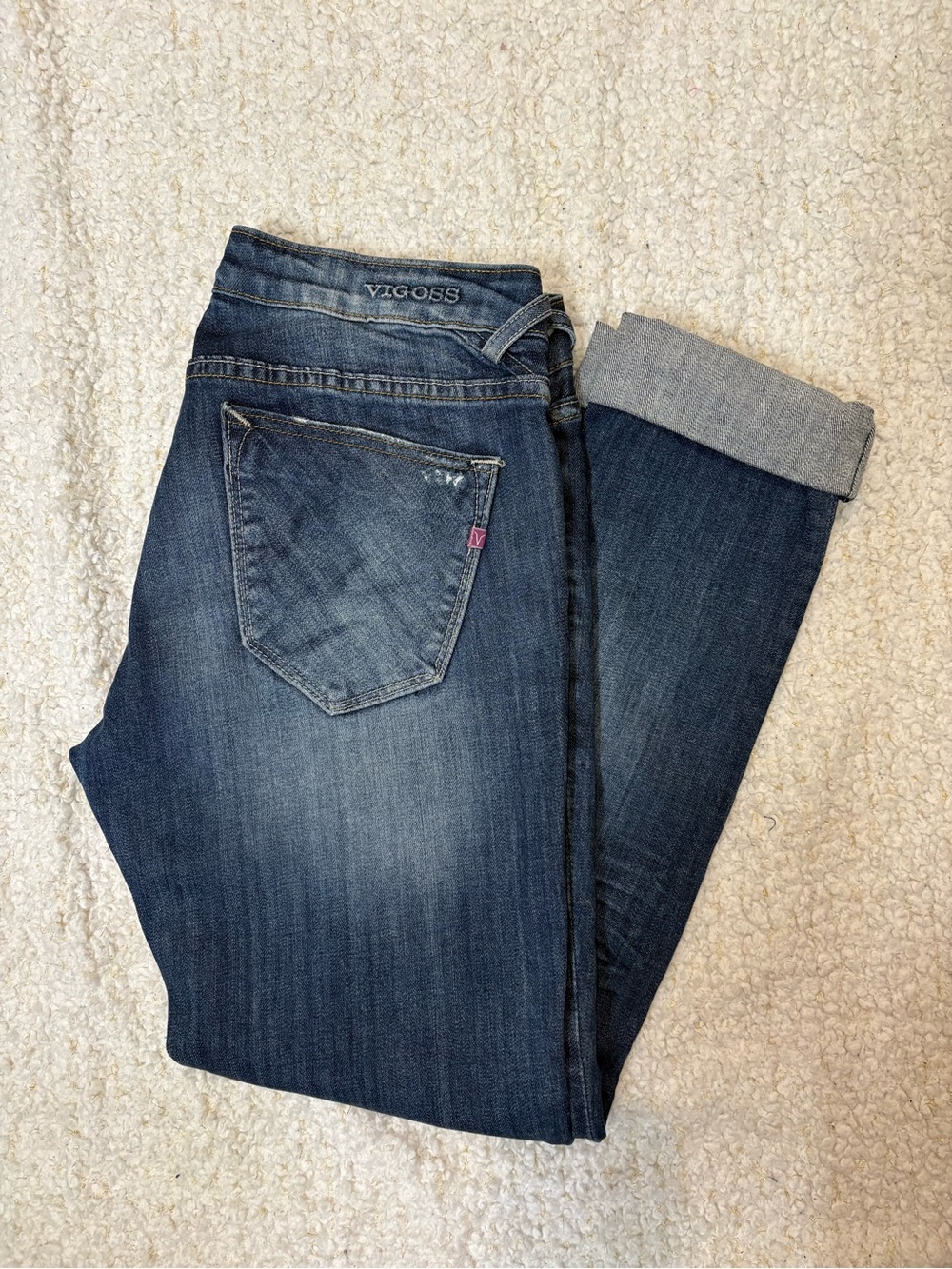 Vigoss Women's Dark Indigo Skinny Jeans size 28/6